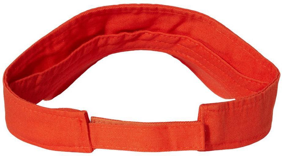 no-logo Valucap Bio-Washed Visor-Headwear-Valucap-Thread Logic