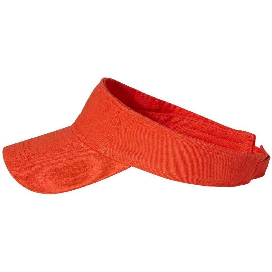no-logo Valucap Bio-Washed Visor-Headwear-Valucap-Thread Logic