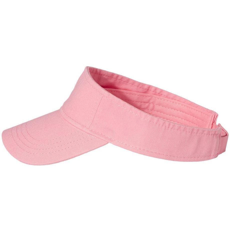 no-logo Valucap Bio-Washed Visor-Headwear-Valucap-Thread Logic