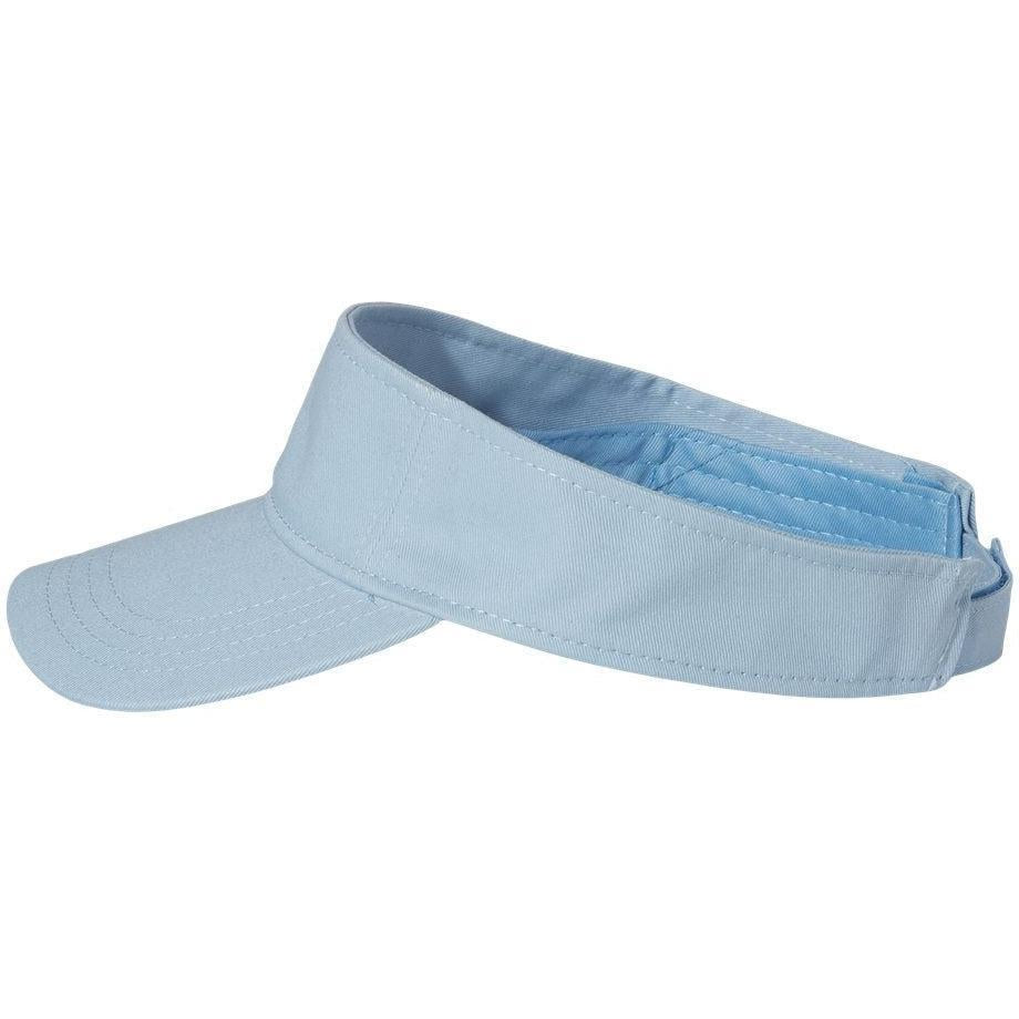 no-logo Valucap Bio-Washed Visor-Headwear-Valucap-Thread Logic