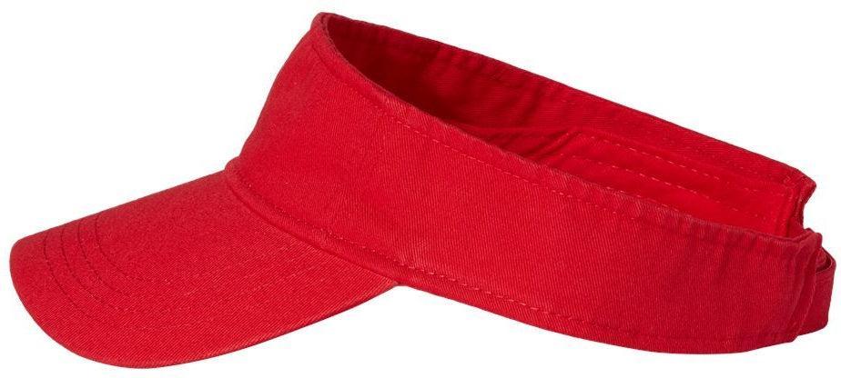 no-logo Valucap Bio-Washed Visor-Headwear-Valucap-Thread Logic