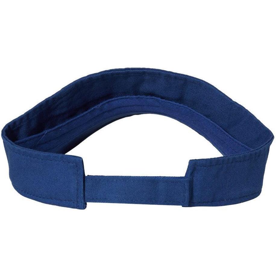 no-logo Valucap Bio-Washed Visor-Headwear-Valucap-Thread Logic