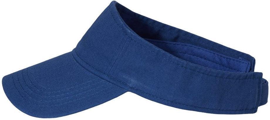 no-logo Valucap Bio-Washed Visor-Headwear-Valucap-Thread Logic