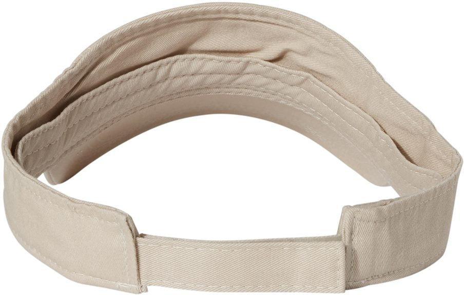 no-logo Valucap Bio-Washed Visor-Headwear-Valucap-Thread Logic
