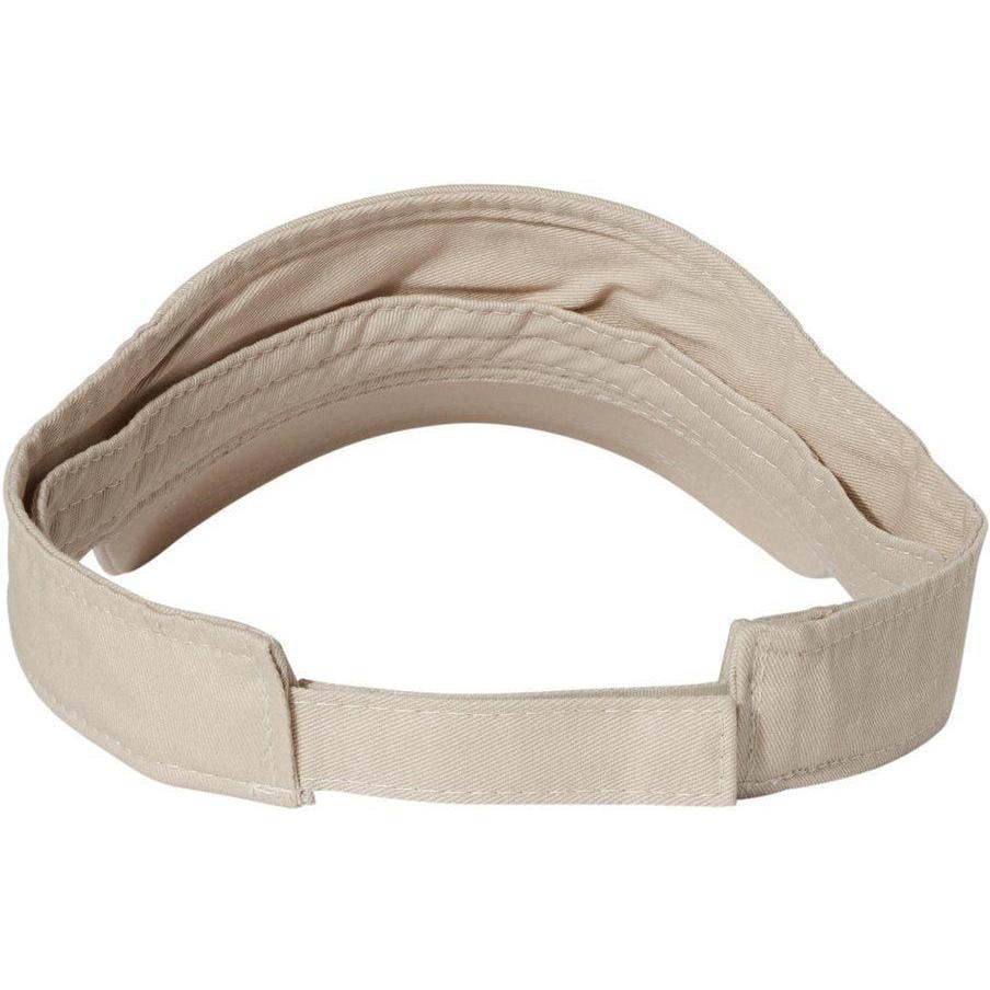 no-logo Valucap Bio-Washed Visor-Headwear-Valucap-Thread Logic
