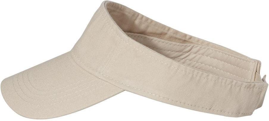 no-logo Valucap Bio-Washed Visor-Headwear-Valucap-Thread Logic