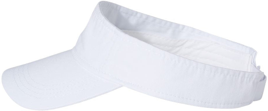 no-logo Valucap Bio-Washed Visor-Headwear-Valucap-Thread Logic