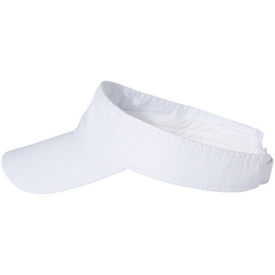 no-logo Valucap Bio-Washed Visor-Headwear-Valucap-Thread Logic
