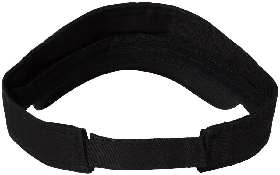 no-logo Valucap Bio-Washed Visor-Headwear-Valucap-Thread Logic