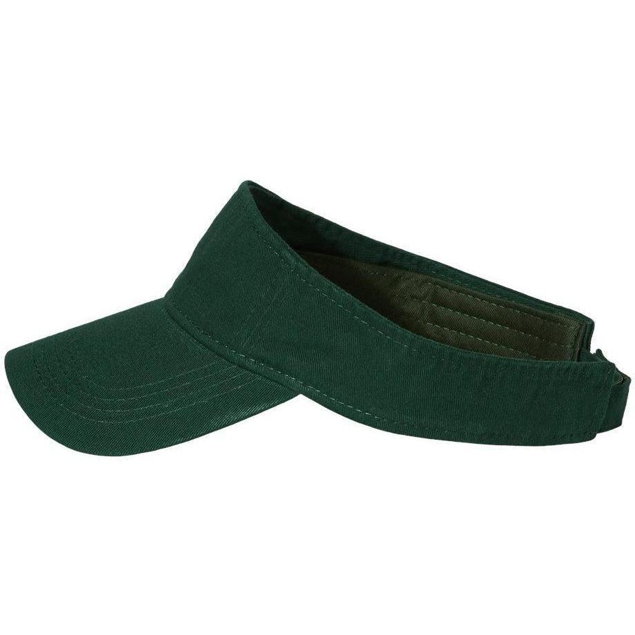 no-logo Valucap Bio-Washed Visor-Headwear-Valucap-Thread Logic
