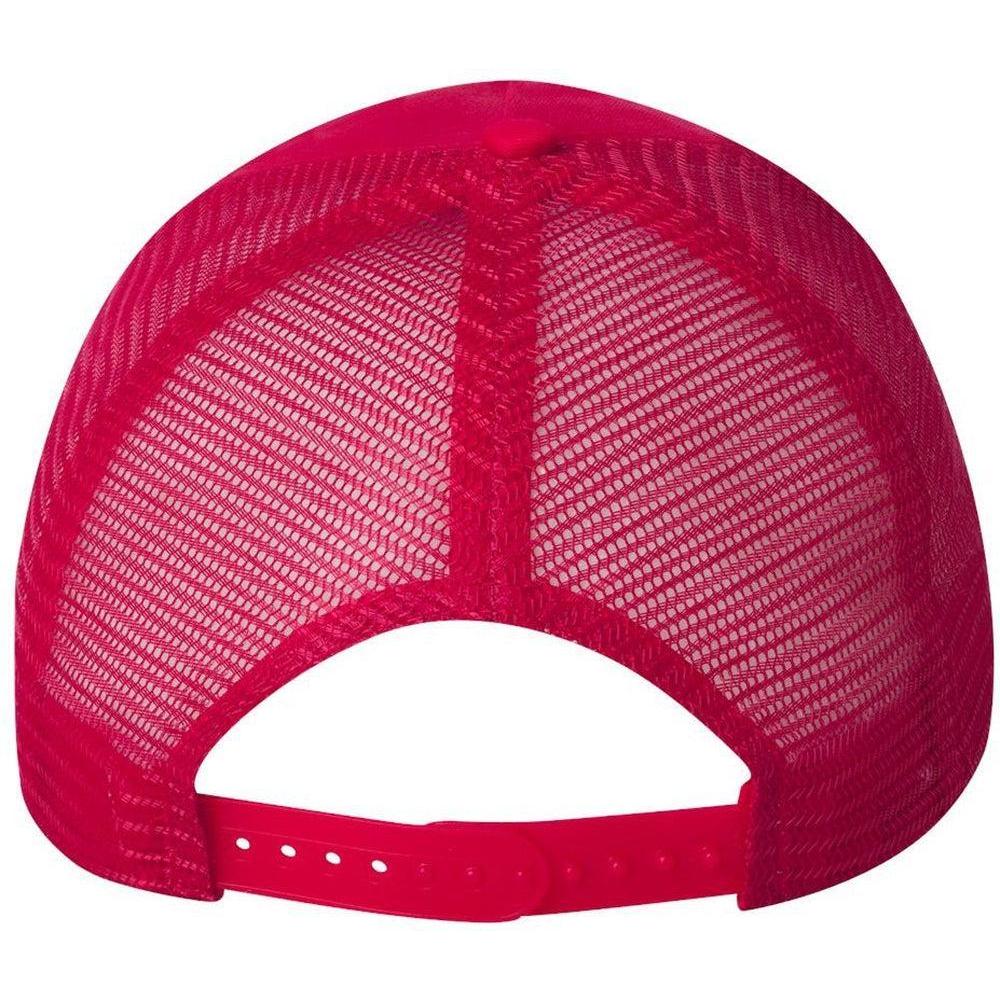 no-logo Valucap Five-Panel Mesh-Back Trucker Cap-Headwear-Valucap-Thread Logic