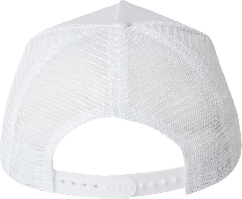 no-logo Valucap Five-Panel Mesh-Back Trucker Cap-Headwear-Valucap-Thread Logic