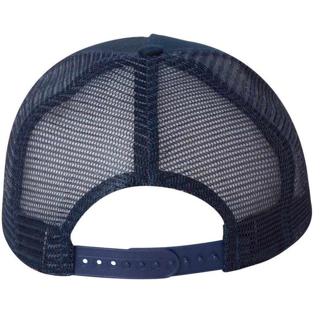 no-logo Valucap Five-Panel Mesh-Back Trucker Cap-Headwear-Valucap-Thread Logic