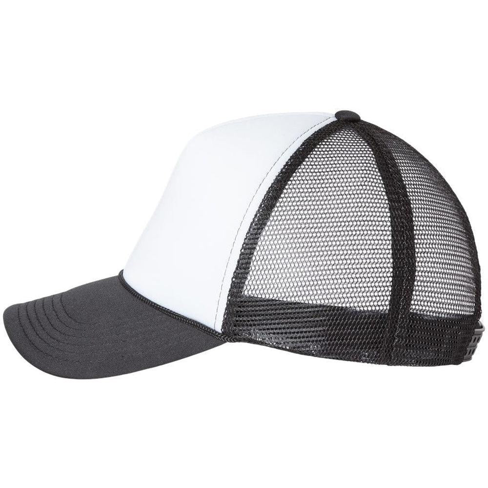 no-logo Valucap Foam Mesh-Back Trucker Cap-Headwear-Valucap-Thread Logic