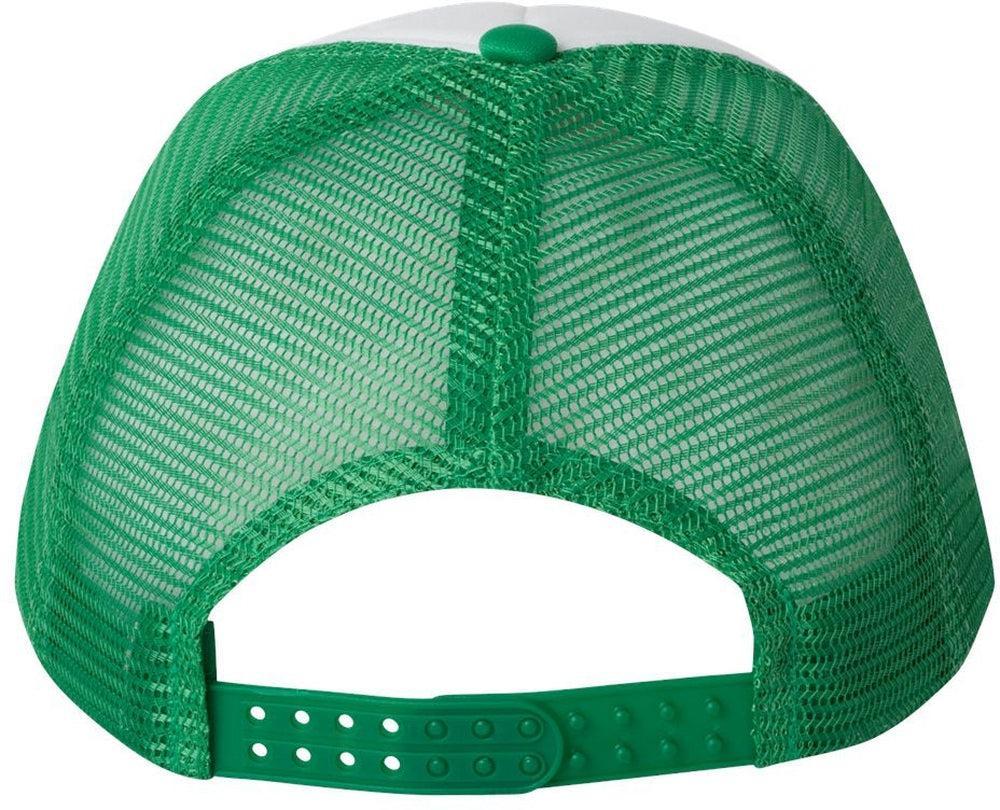 no-logo Valucap Foam Mesh-Back Trucker Cap-Headwear-Valucap-Thread Logic
