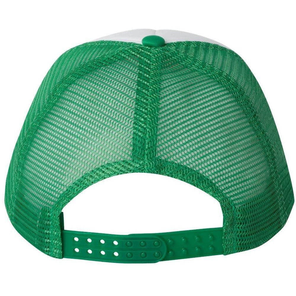 no-logo Valucap Foam Mesh-Back Trucker Cap-Headwear-Valucap-Thread Logic