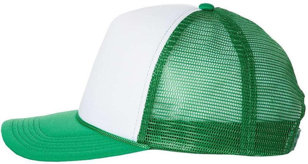 no-logo Valucap Foam Mesh-Back Trucker Cap-Headwear-Valucap-Thread Logic