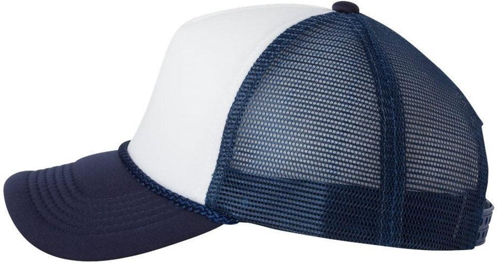 no-logo Valucap Foam Mesh-Back Trucker Cap-Headwear-Valucap-Thread Logic