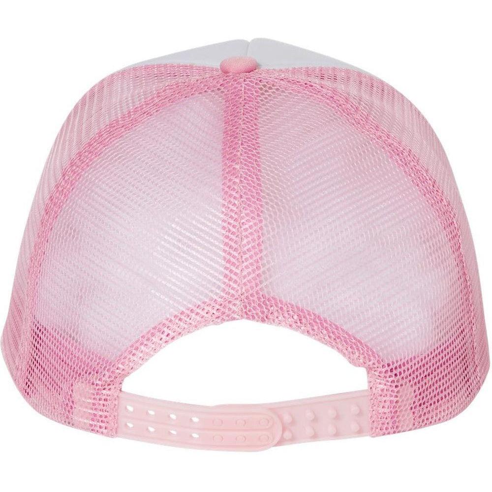 no-logo Valucap Foam Mesh-Back Trucker Cap-Headwear-Valucap-Thread Logic