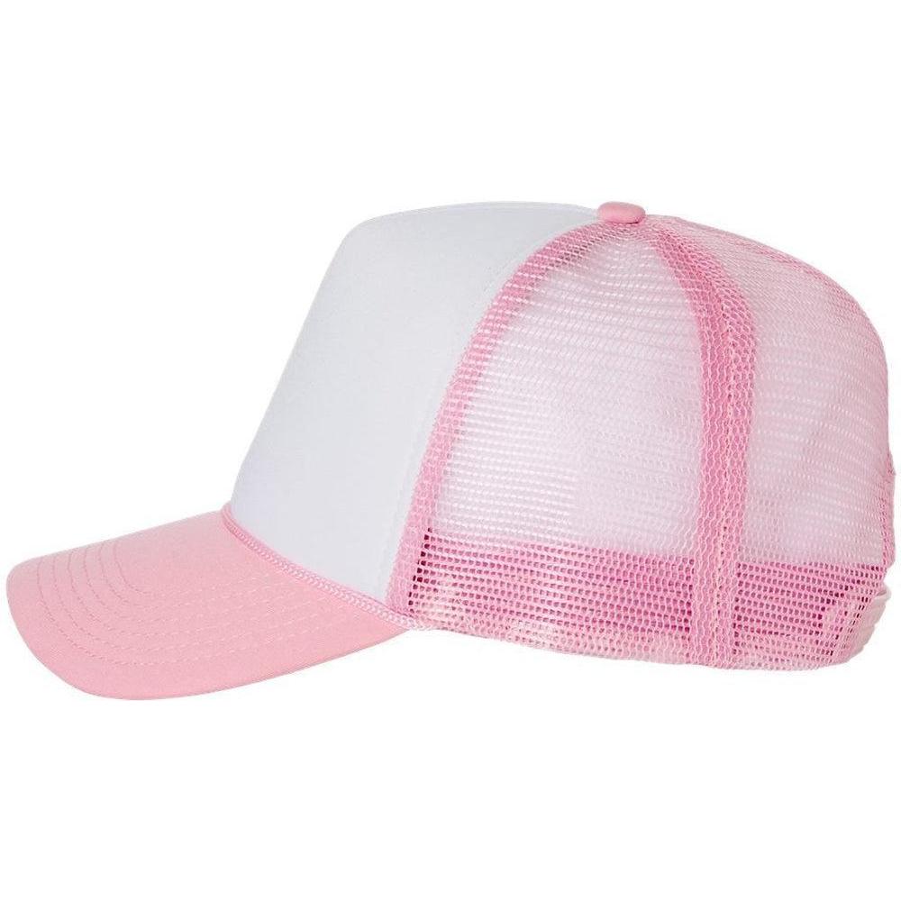 no-logo Valucap Foam Mesh-Back Trucker Cap-Headwear-Valucap-Thread Logic