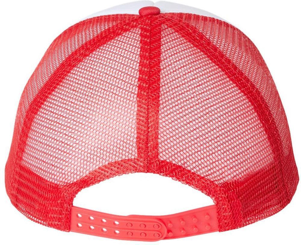 no-logo Valucap Foam Mesh-Back Trucker Cap-Headwear-Valucap-Thread Logic