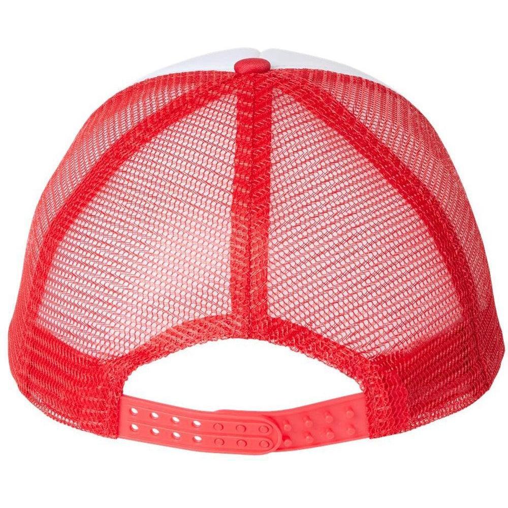 no-logo Valucap Foam Mesh-Back Trucker Cap-Headwear-Valucap-Thread Logic