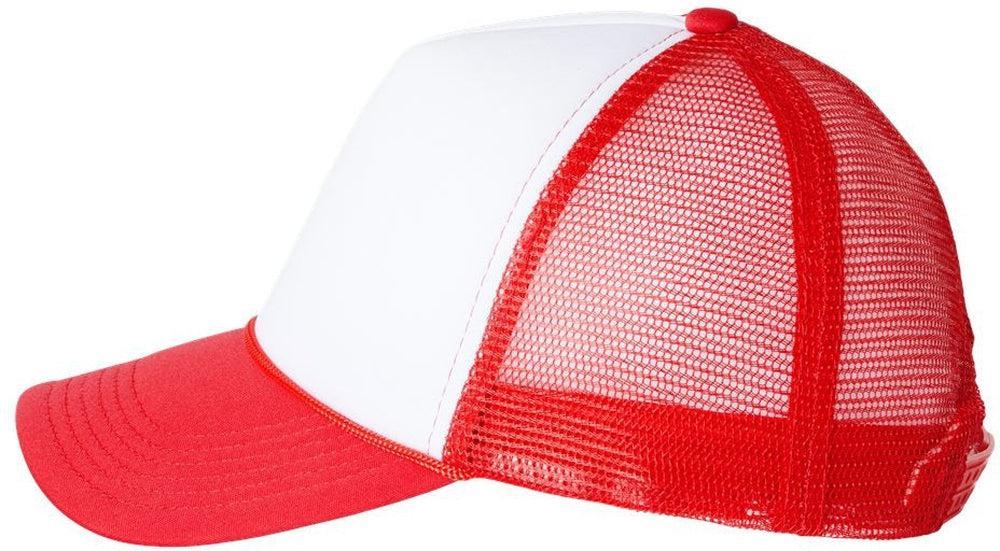 no-logo Valucap Foam Mesh-Back Trucker Cap-Headwear-Valucap-Thread Logic