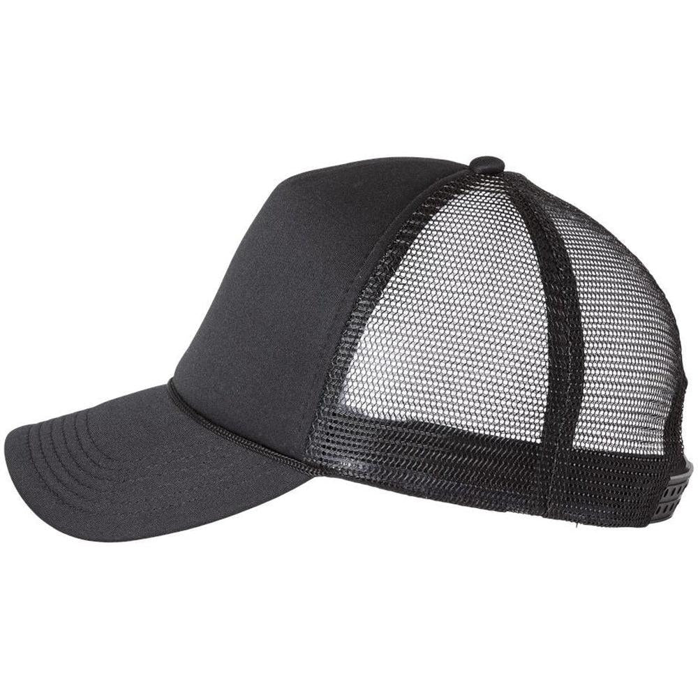 no-logo Valucap Foam Mesh-Back Trucker Cap-Headwear-Valucap-Thread Logic