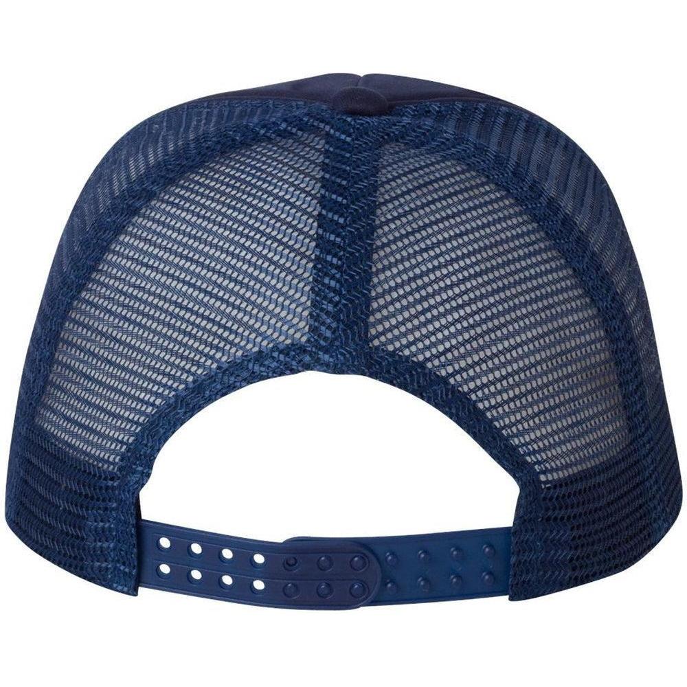 no-logo Valucap Foam Mesh-Back Trucker Cap-Headwear-Valucap-Thread Logic