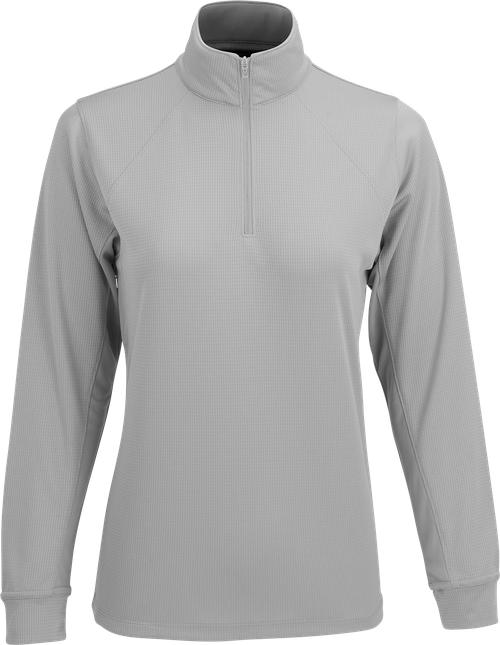 Vansport Ladies Mesh 1/4-Zip Tech Pullover-Ladies Layering-Thread Logic