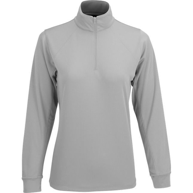 no-logo Vansport Ladies Mesh 1/4-Zip Tech Pullover-Ladies Layering-Thread Logic