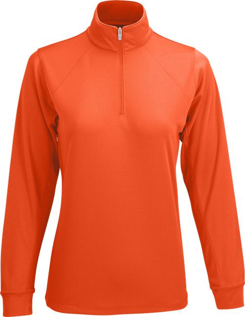 Vansport Ladies Mesh 1/4-Zip Tech Pullover-Ladies Layering-Thread Logic