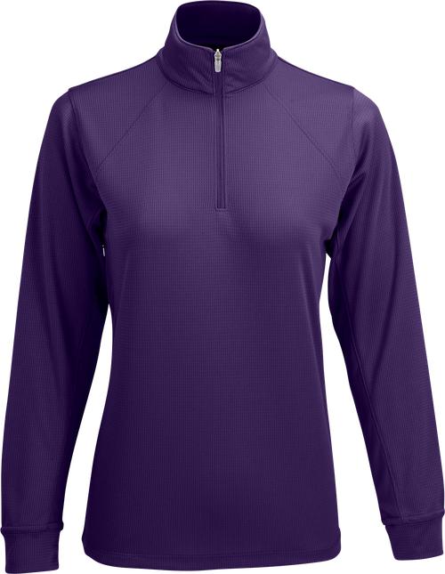 Vansport Ladies Mesh 1/4-Zip Tech Pullover-Ladies Layering-Thread Logic