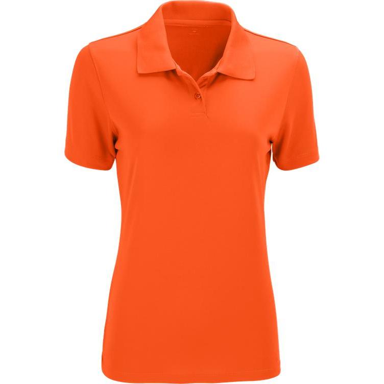 no-logo Vansport Ladies Omega Solid Mesh Tech Polo-Ladies Polos-Thread Logic