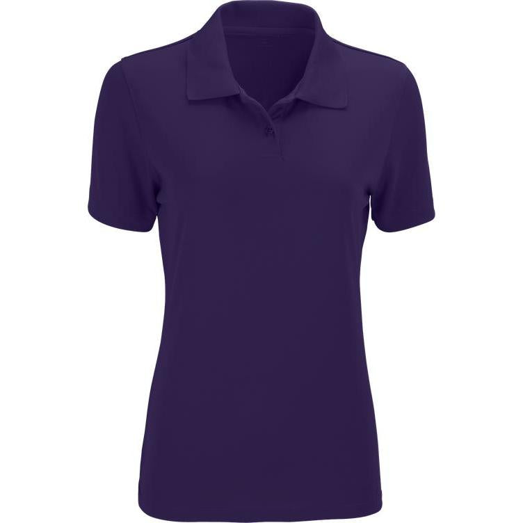 no-logo Vansport Ladies Omega Solid Mesh Tech Polo-Ladies Polos-Thread Logic