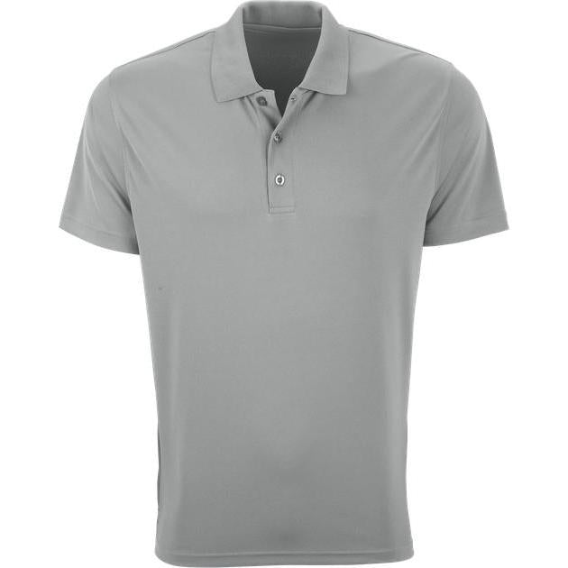 no-logo Vansport Omega Solid Mesh Tech Polo-Men's Polos-Thread Logic
