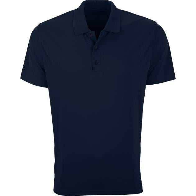 no-logo Vansport Omega Solid Mesh Tech Polo-Men's Polos-Thread Logic