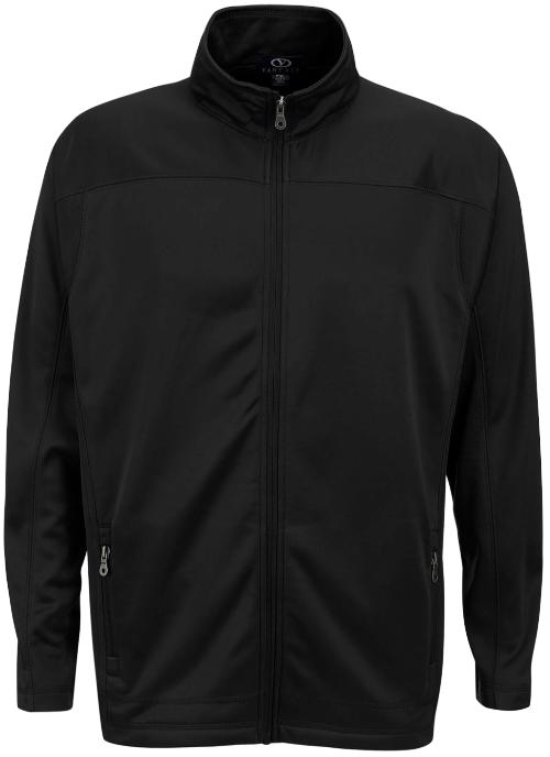 Vantage Brushed Back Micro-Fleece Full-Zip Jacket-Men's Jackets-Thread Logic