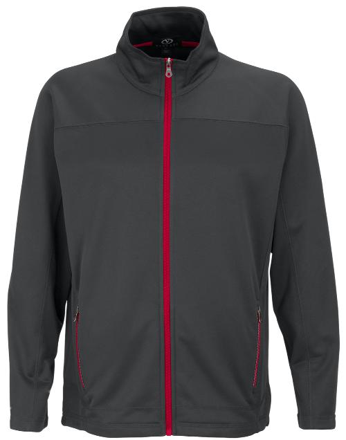 Vantage Brushed Back Micro-Fleece Full-Zip Jacket-Men's Jackets-Thread Logic
