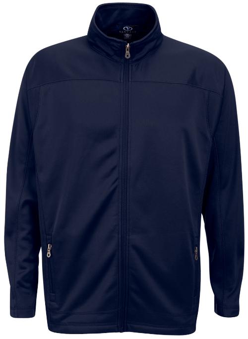 Vantage Brushed Back Micro-Fleece Full-Zip Jacket-Men's Jackets-Thread Logic