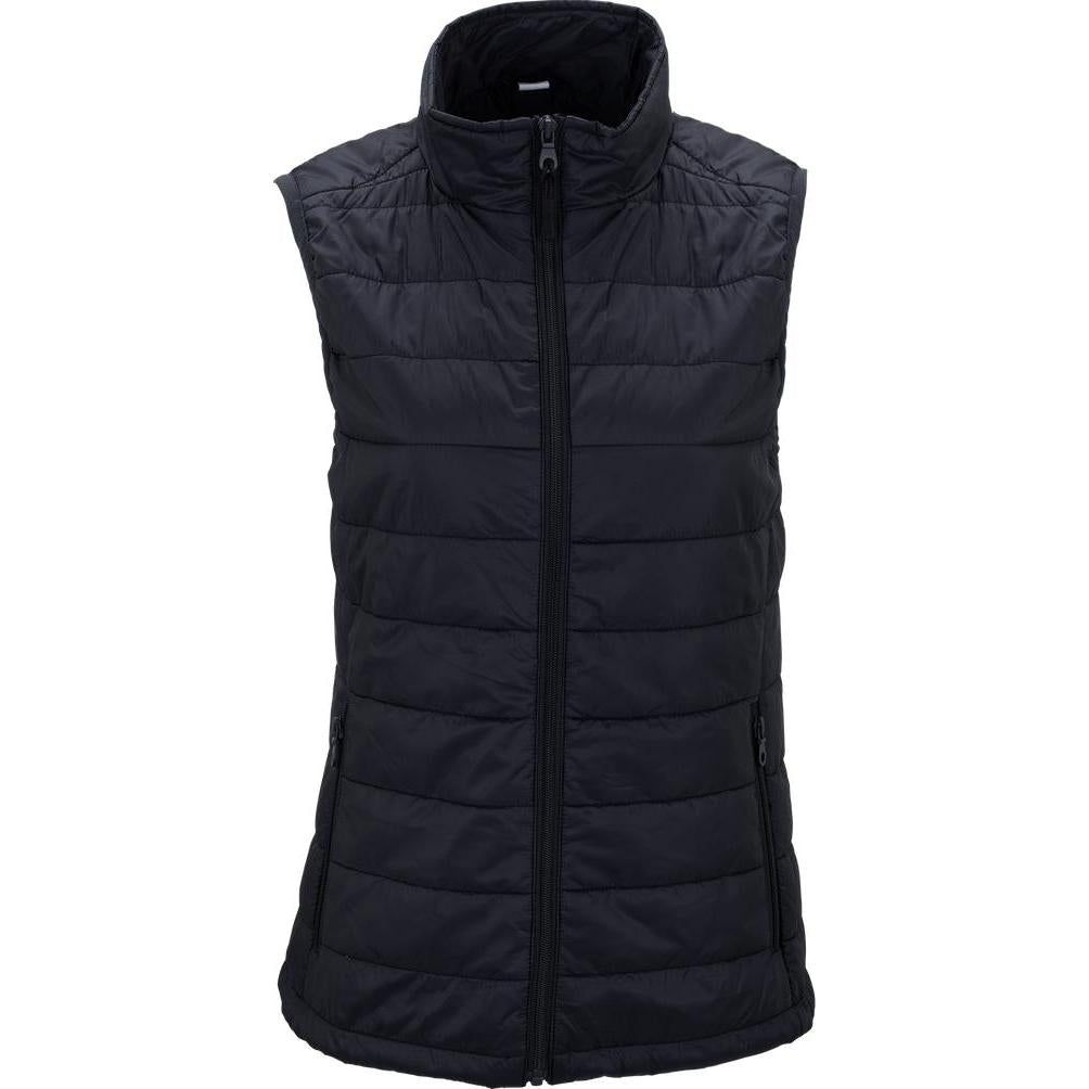 no-logo Vantage Ladies Apex Compressible Quilted Vest-Ladies Layering-Thread Logic