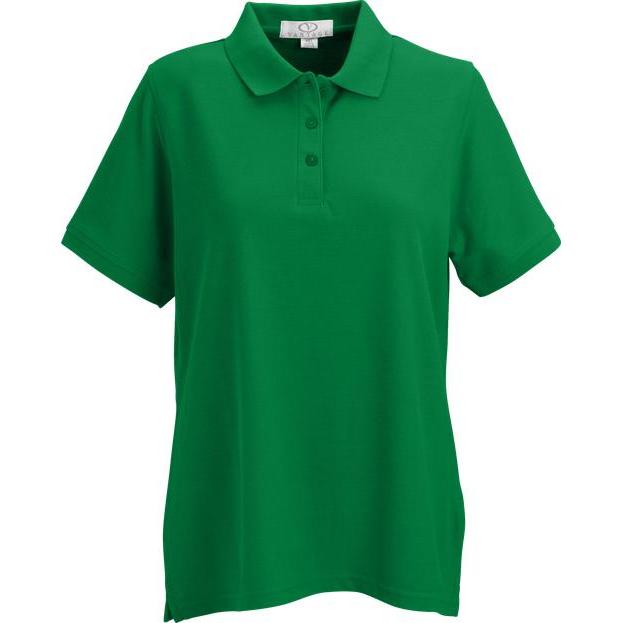 no-logo Vantage Ladies Soft-Blend Double-Tuck Pique Polo-Ladies Polos-Thread Logic