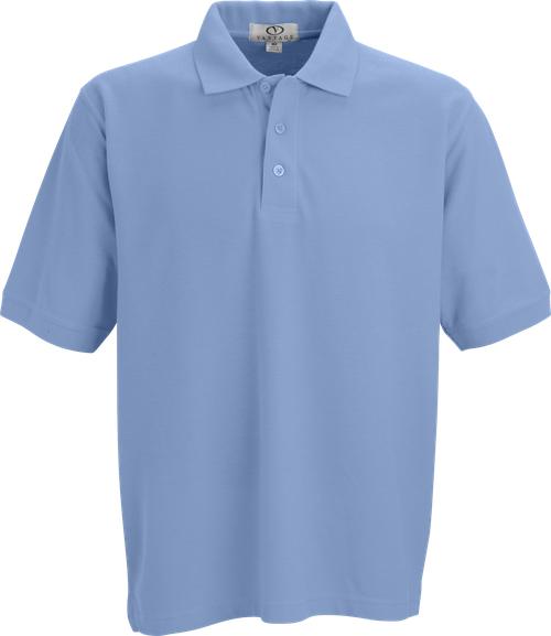 Vantage Soft-Blend Double-Tuck Pique Polo-Men's Polos-Thread Logic