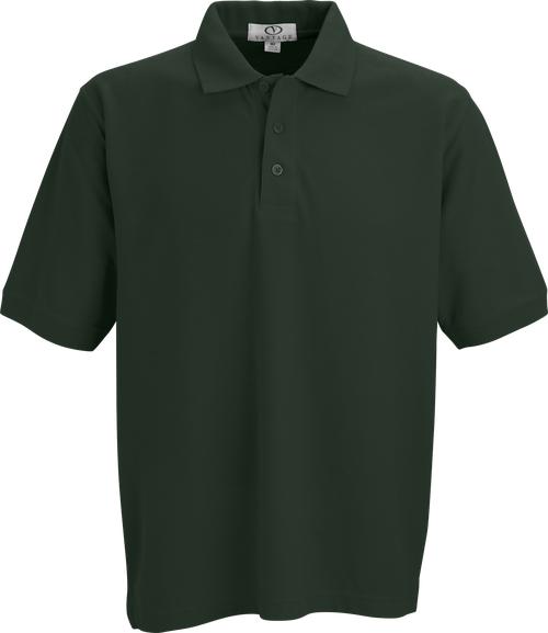 Vantage Soft-Blend Double-Tuck Pique Polo-Men's Polos-Thread Logic