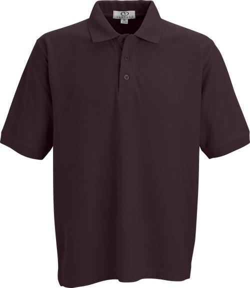 Vantage Soft-Blend Double-Tuck Pique Polo-Men's Polos-Thread Logic
