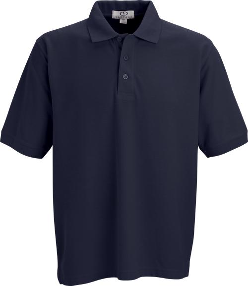 Vantage Soft-Blend Double-Tuck Pique Polo-Men's Polos-Thread Logic