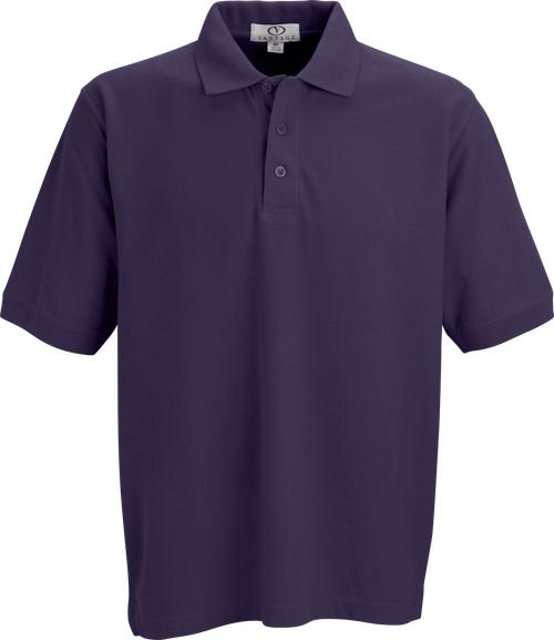 Vantage Soft-Blend Double-Tuck Pique Polo-Men's Polos-Thread Logic