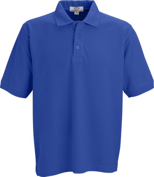 Vantage Soft-Blend Double-Tuck Pique Polo-Men's Polos-Thread Logic