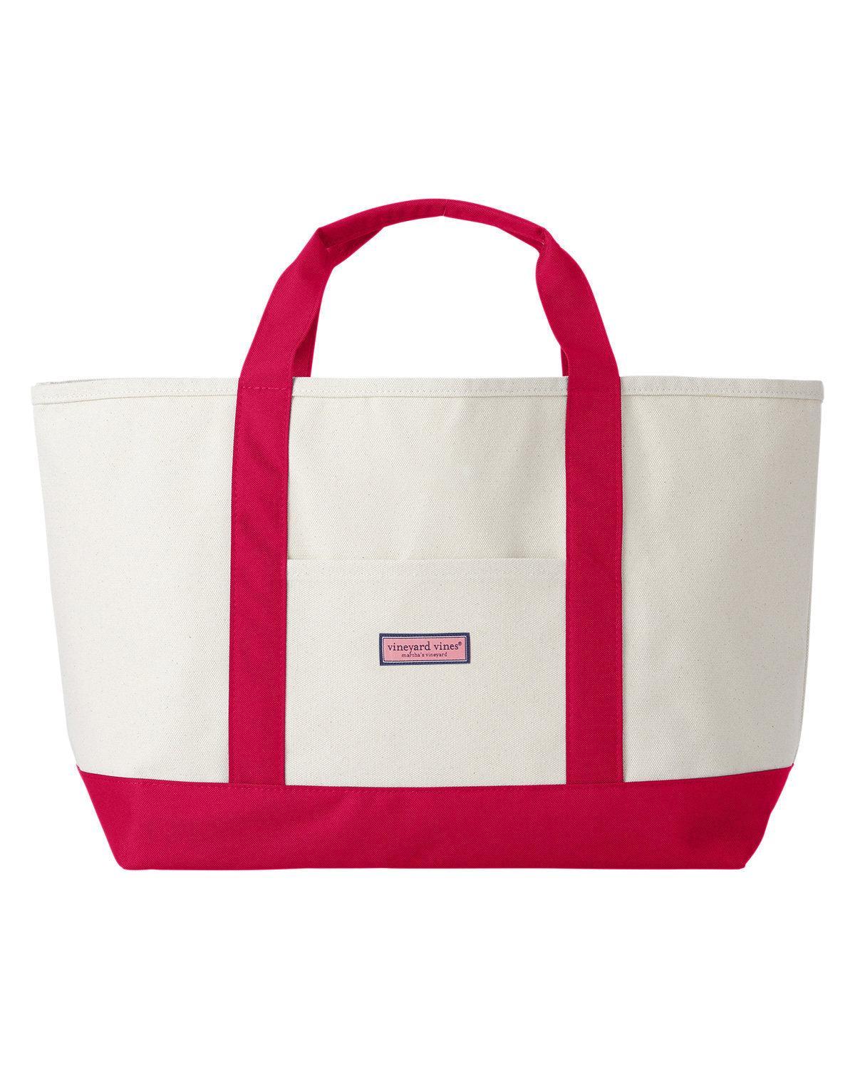 Vineyard Vines Captain Tote-Bags and Accessories-Vineyard Vines-Lighthouse Red-Thread Logic