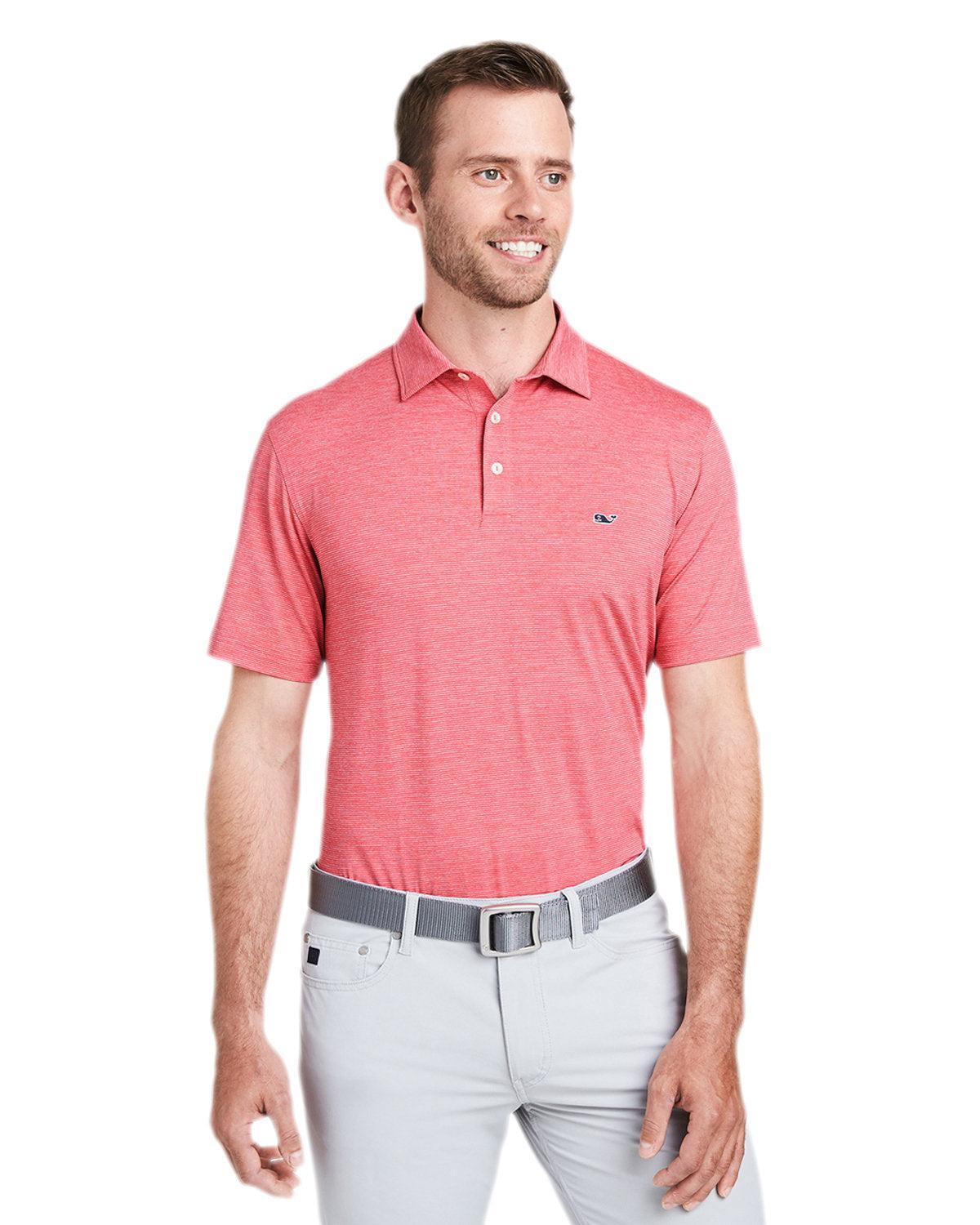 Vineyard Vines Destin Stripe Sankaty Polo-Polos-Vineyard Vines-Lobster Reef-S-Thread Logic